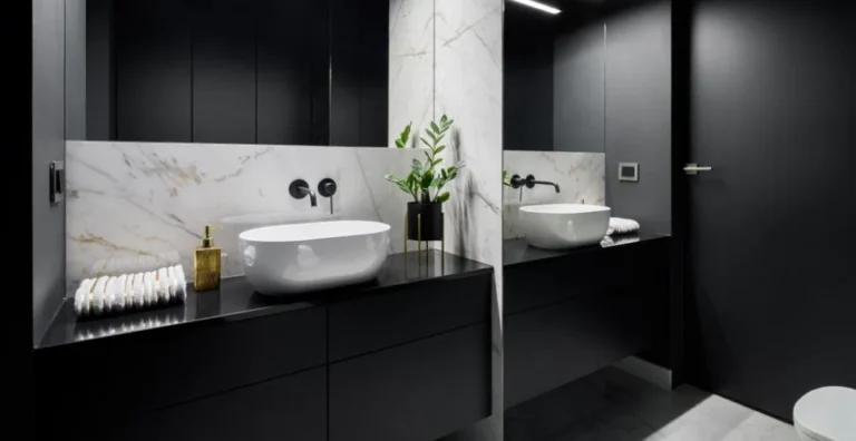 Comment Sublimer Votre Salle de Bain avec le Noir