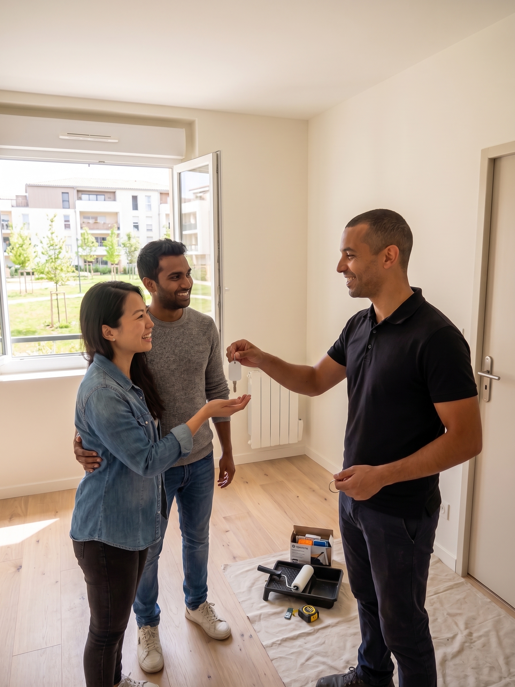 Propriétaire bailleur préparant une remise en état locative à Clapiers